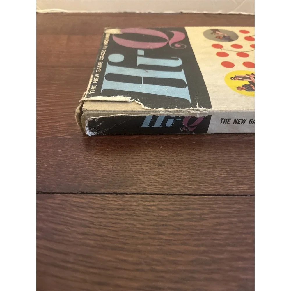 Vintage Hi-Q Puzzle Game by Kohner‎ for Entire Family Missing Brain Buster